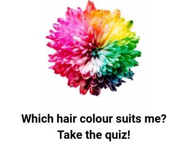 which hair color suits me quiz