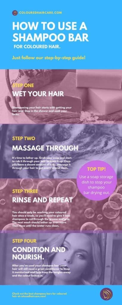 how to use a shampoo bar