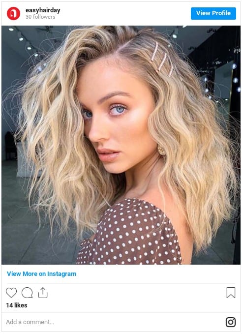 blonde highlights instagram