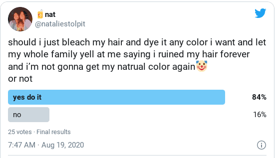 best hair bleach for hair coloring kit funny tweet