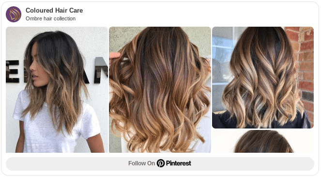 ombre hair color pinterst board
