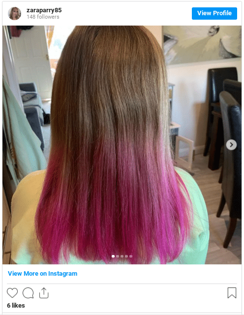 pink tissue paper color dye instagram 2