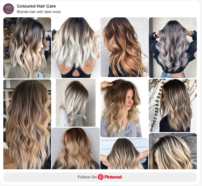 shadow root root blur hair color collection pinterest board