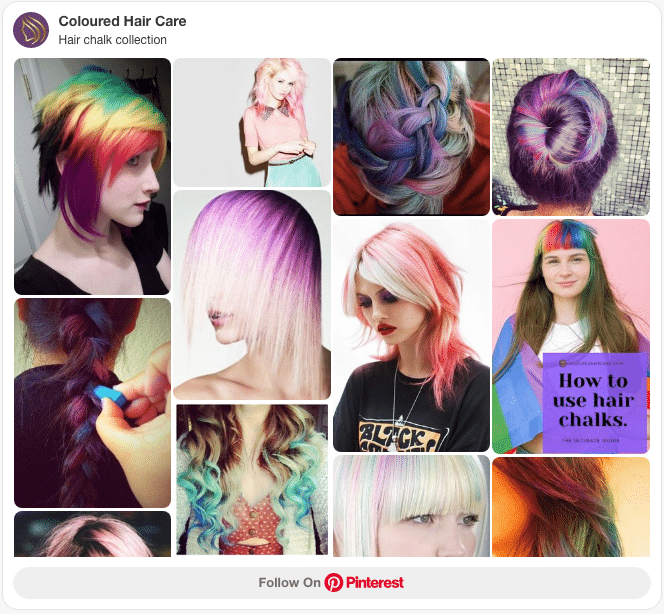 How to use hair chalk | The ultimate guide