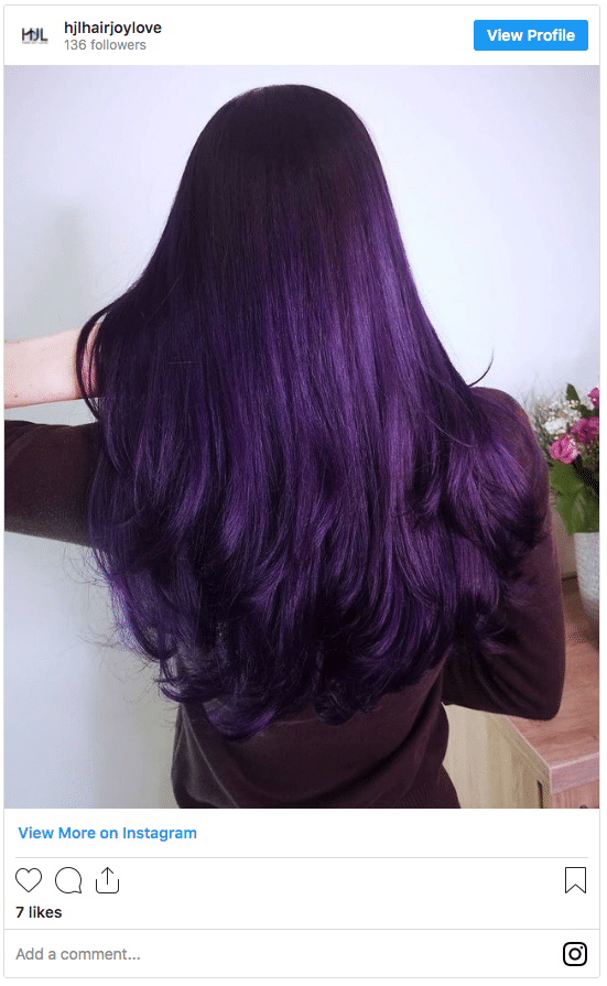 how long does permanent hair dye last purple hair