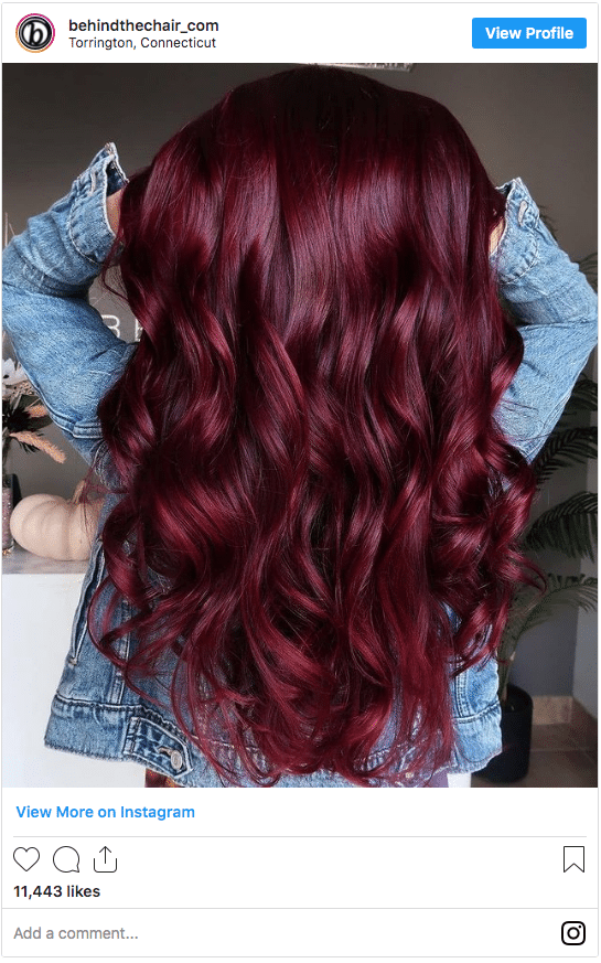 Mahogany hair colour | How to get the red-brown look at home.