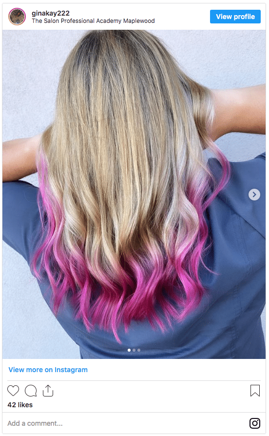 Dip dye hair | How to get the edgy look at home.