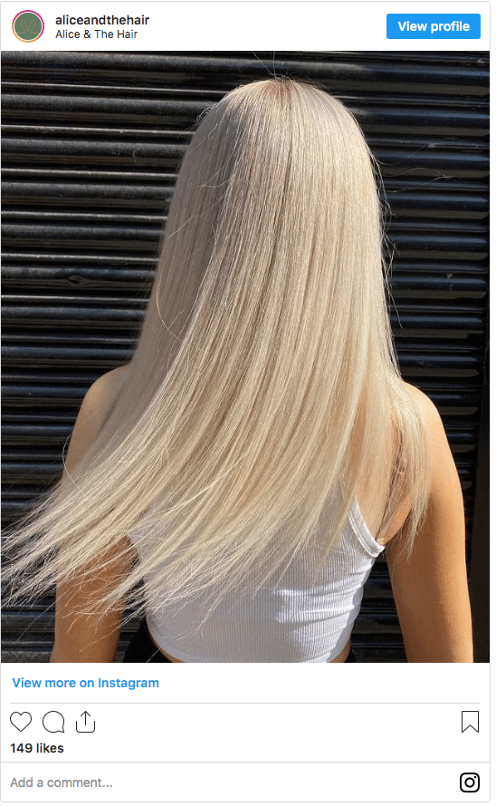 can you bleach hair twice in one day Instagram post