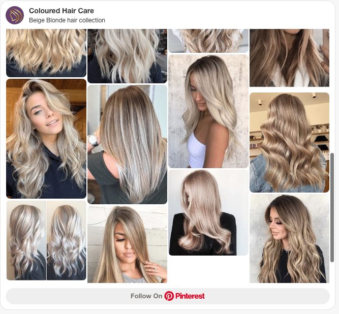 Beige Blonde hair | How to get the soft blonde look.