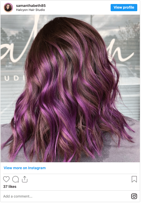 Purple highlights | The best ways to rock the trend in 2023.
