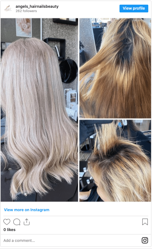 can you bleach wet hair before and after results hair color instagram post
