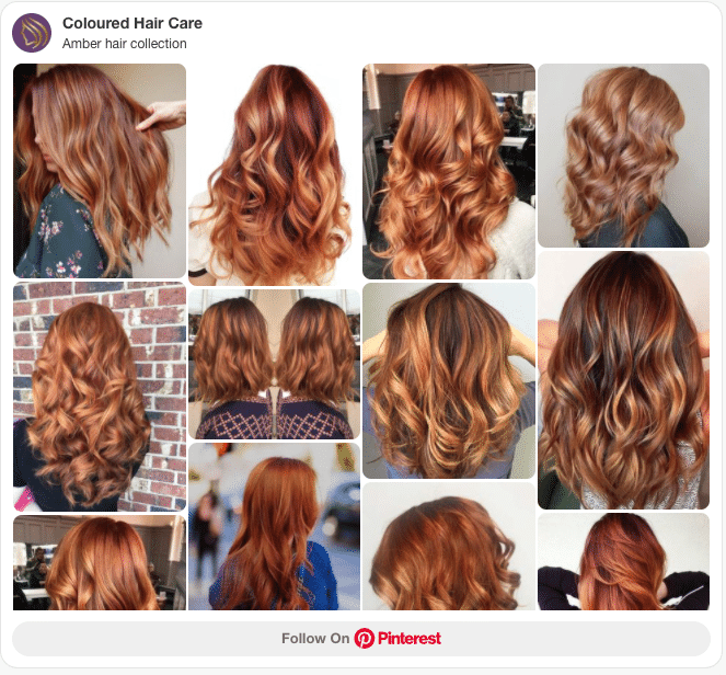 amber hair color collection pinterest board