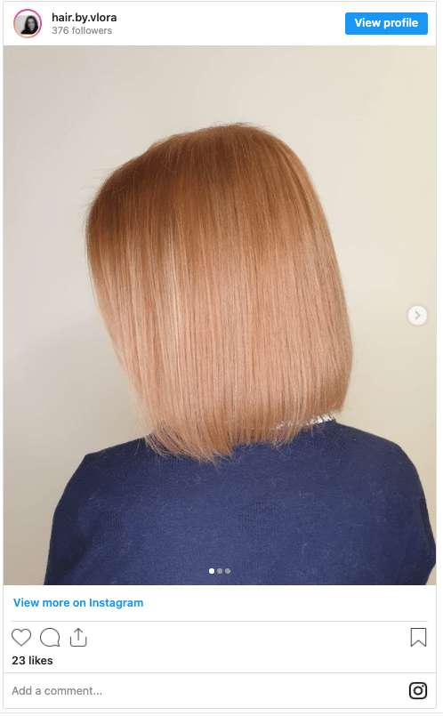 amber blonde hair color