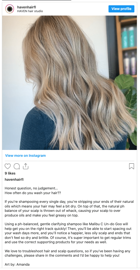 what does clarifying shampoo do to colored hair instagram post