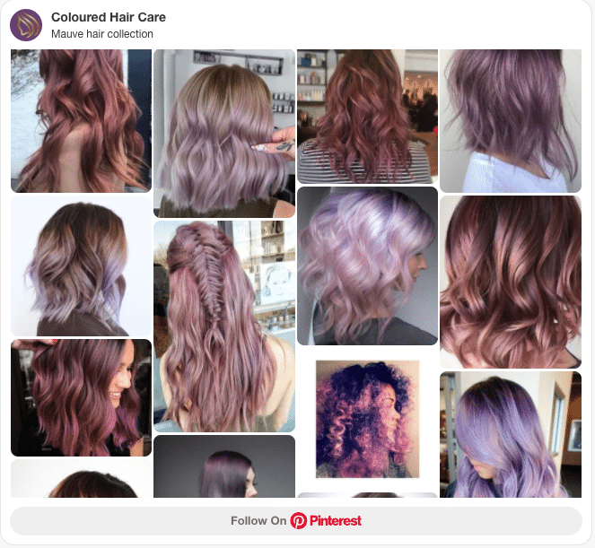 Mauve hair color | How to get the soft pink look at home.
