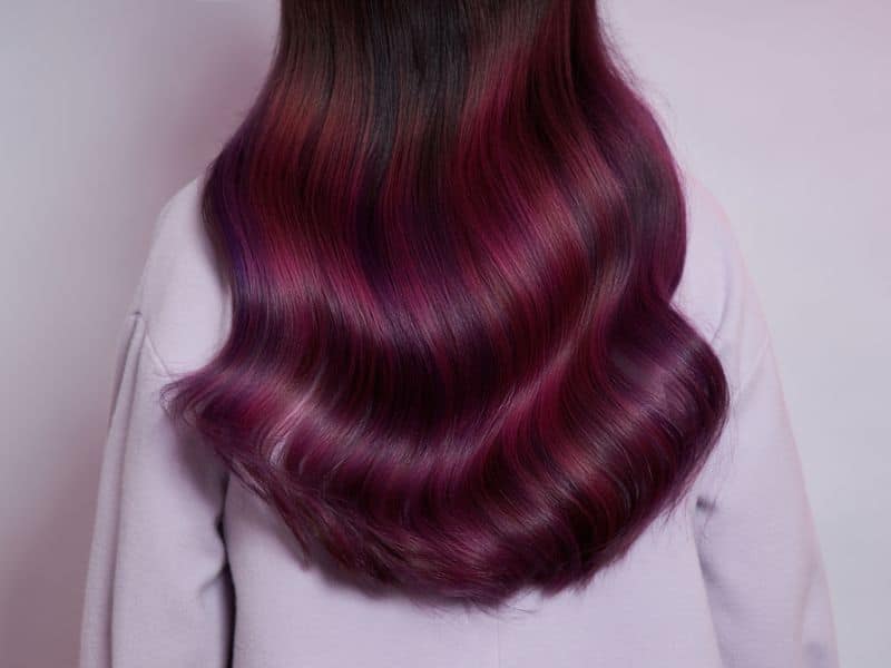 black cherry hair color