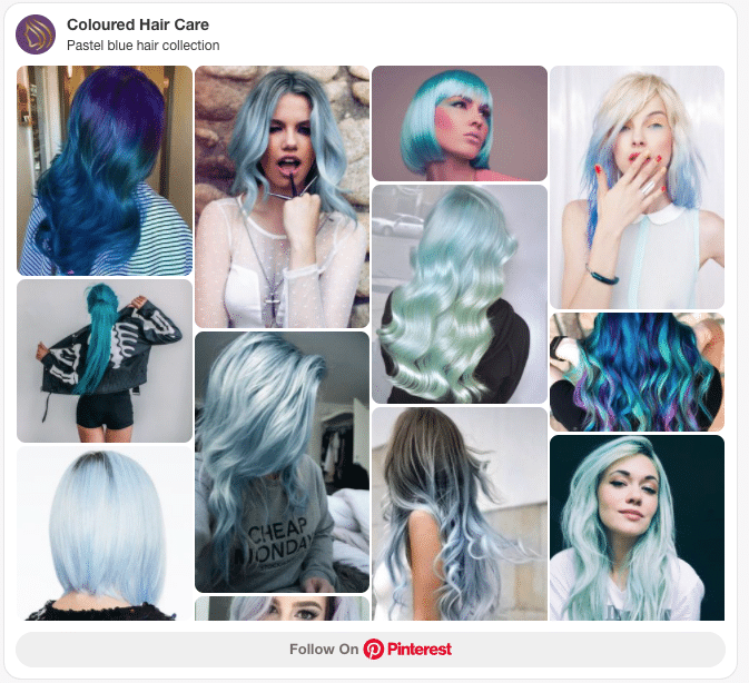 Pastel blue hair | How to get the cool blue look.