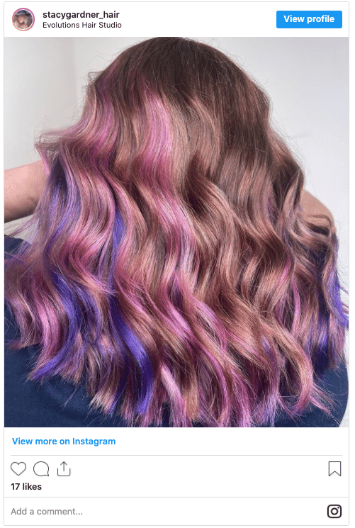 Pink and Purple hair - 9 easy ways to rock the trendy two-tone look.