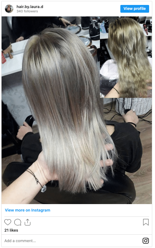 how to get green out of blonde hair before and after