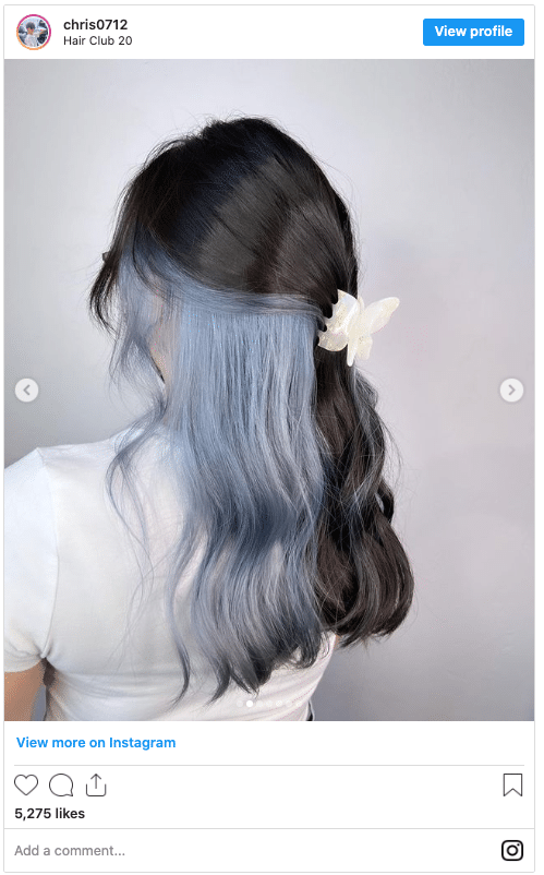 5 Ash Blue Hair Ideas & Formulas | Wella Professionals