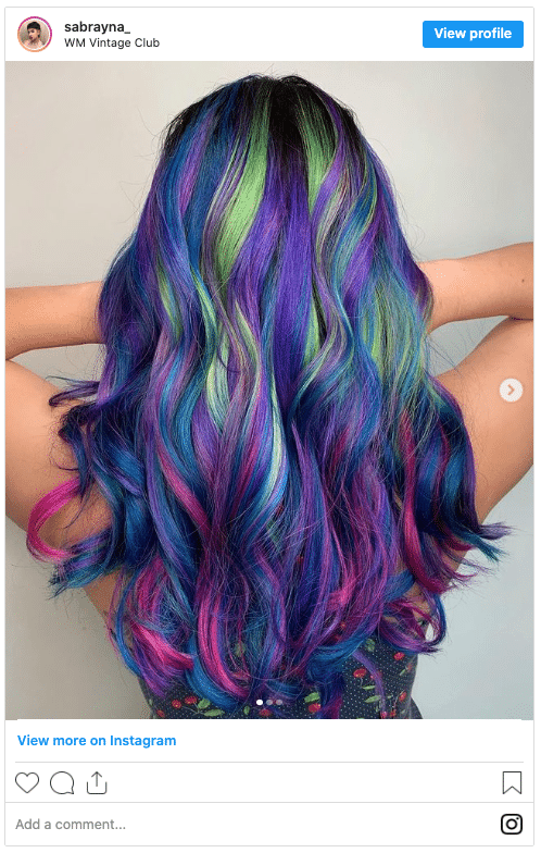 10 Galaxy hair ideas you need in your life right now.