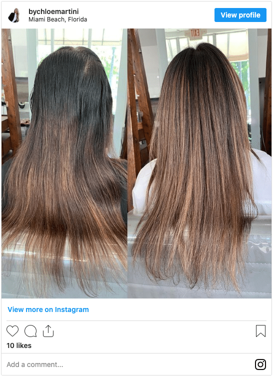 before and after bleaching ratio of bleach to developer dark root instagram post