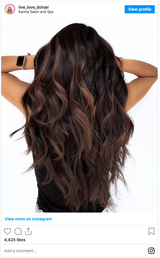 Dark Brown hair - 10 stunning ideas you can do at home.