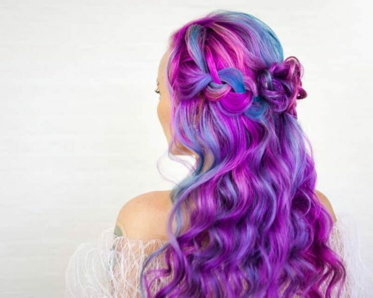 periwinkle hair color