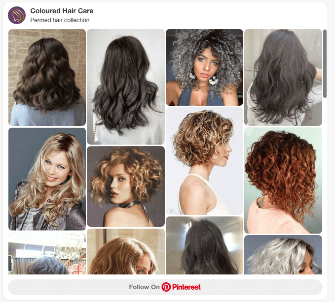 what is a perm? permed hair pinterest board