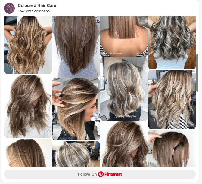 blonde hair with lowlights pinterest board