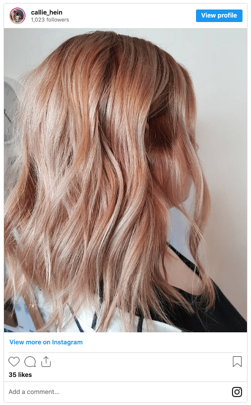 strawbery blonde hair dye cool strawberry highlights in blonde hair instagram post
