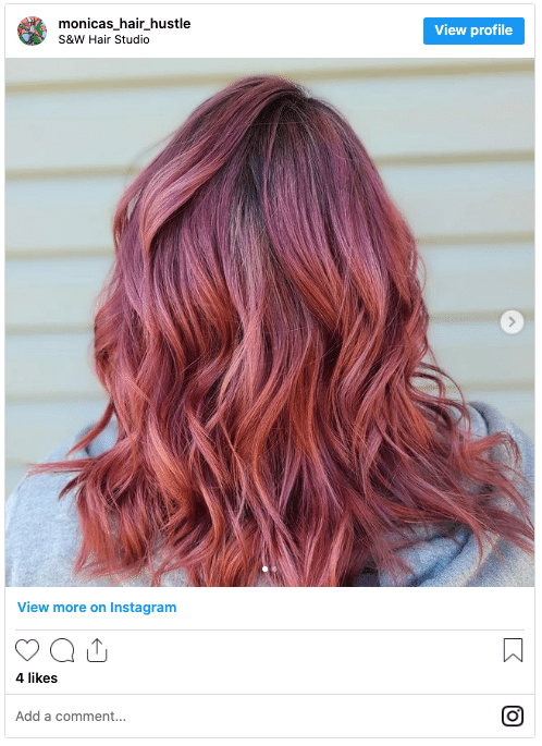 guy tang rose gold ombre hair instagram post
