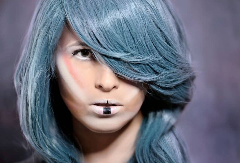 Dark Ash Blue💙 | Hair color blue, Hair color for women, Black hair dye