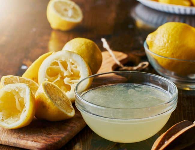 how to tone down blonde hair with lemon juice