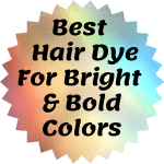 best at-home hair dye for bright and bold colors badge