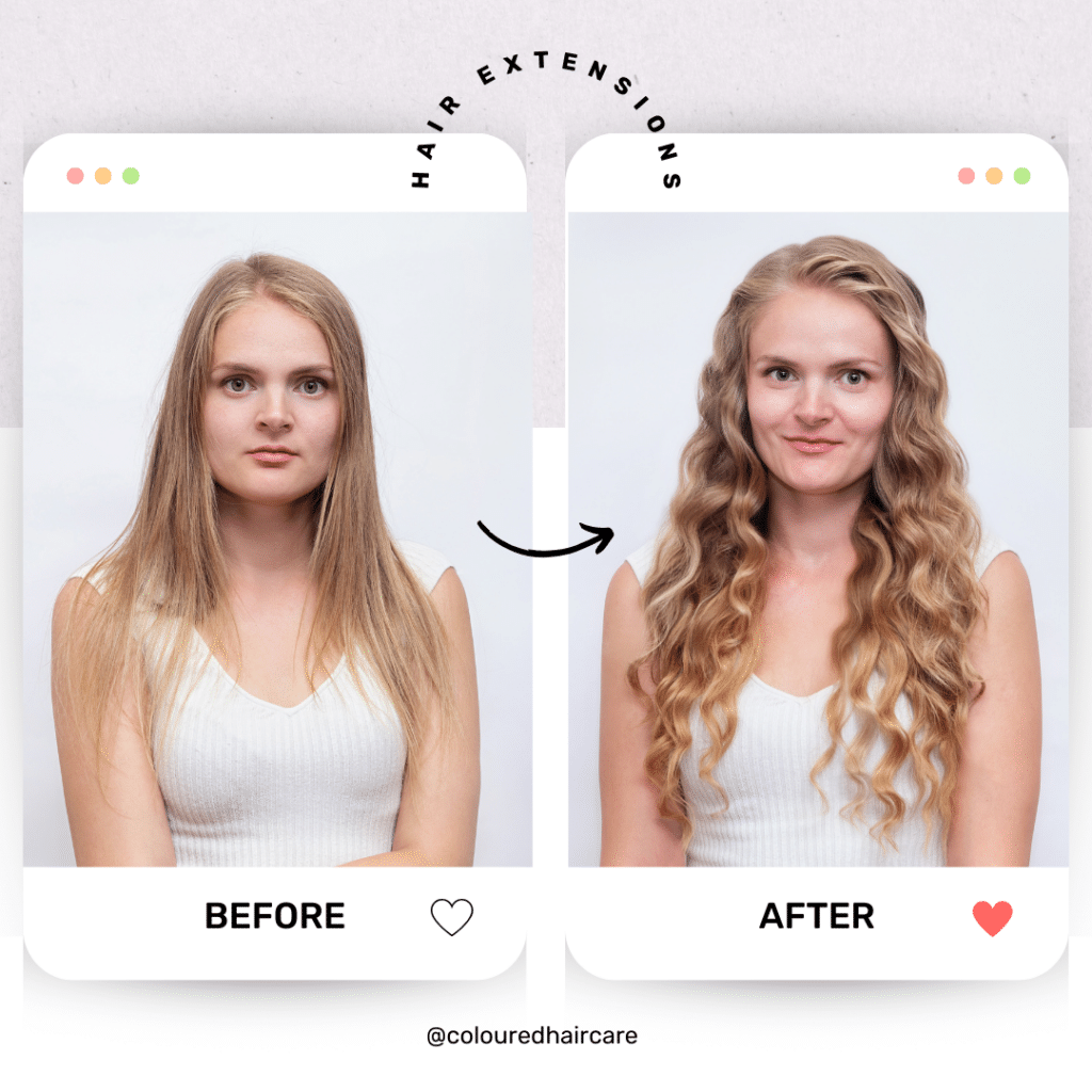 how long do hair extensions last - blonde hair extensions before and after