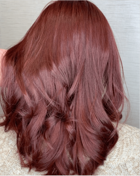 hair color ideas rich red velvet hair color