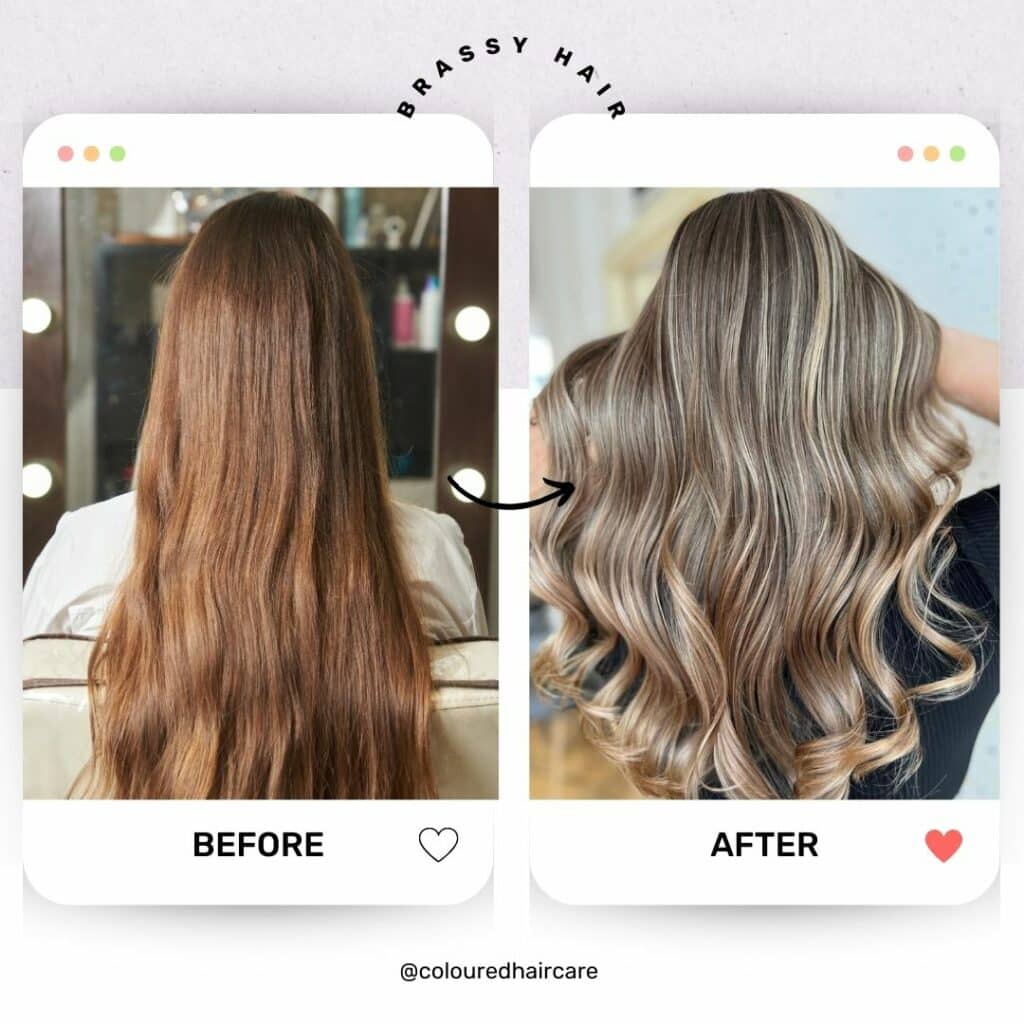 Can You Tone Your Hair Twice - brunette hair toner before and after